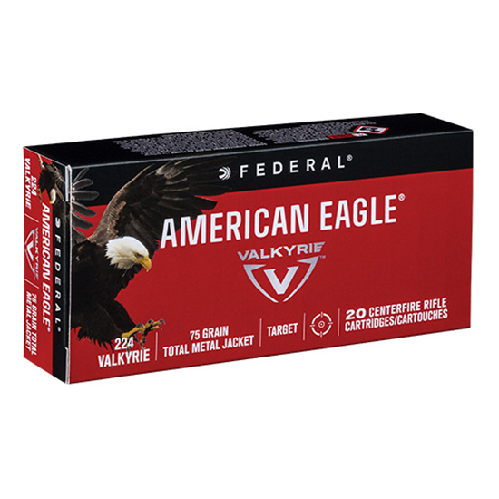 FED AMERICAN EAGLE 224VAL 75GR TMJ 20/10 - Sale